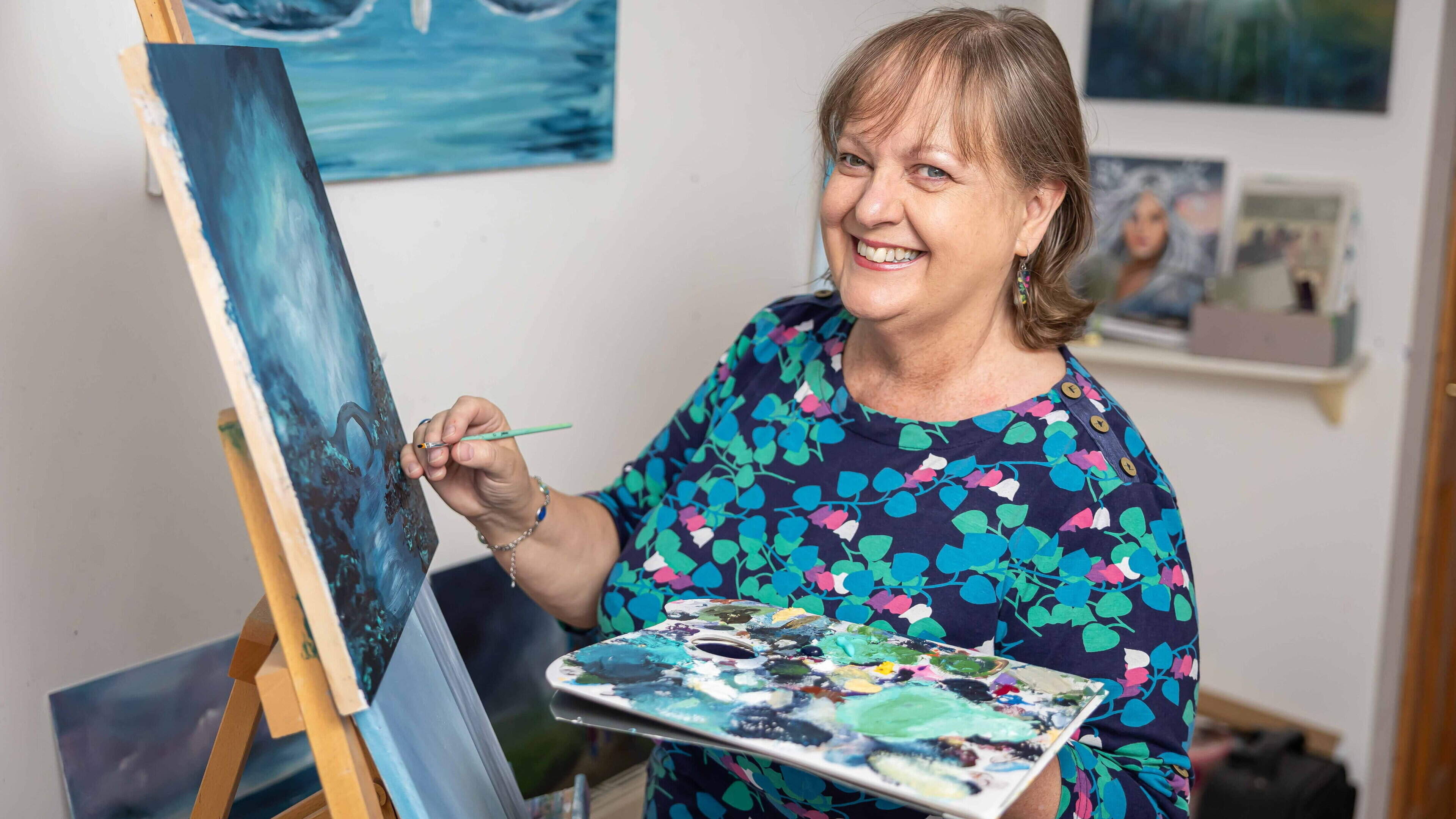 From Boots to brushes: Boyle’s Margaret Rattigan builds a thriving art business after 35 years in retail